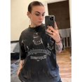 thumbnail image 3 of Camiseta de gran tamaño para hombre y mujer, ropa de calle Vintage, Tops con estampado de personajes, camiseta de manga corta, ropa de veranobeige doberman, 3 of 5