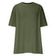 thumbnail image 4 of Blusa para mujer,Blusa estampada con cuello en V para mujer, informal, de manga tres cuartos, de poliéster suave, ideal para todas las estaciones, sopatenor, 4 of 8