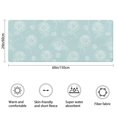 thumbnail image 3 of Pioneer Flower Floral Print Pattern Bathroom Rugs Mat, Non Slip Microfiber Bathroom Rug with Rubber Backing, Soft Mats for Bathroom Floor Tub Shower, 24"x60", 3 of 5