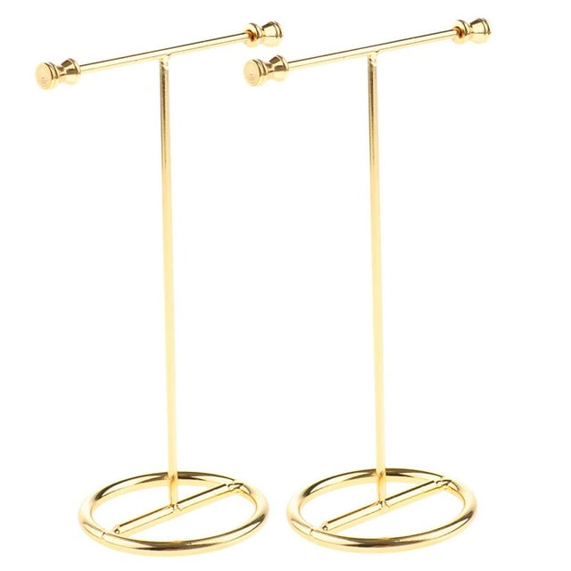 Soporte Organizador de Pendientes Colgantes de Joyería de Moda de 2 Piezas para