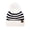 White, variant on CC Chunky Knit Striped Pom Beanie