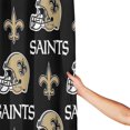 thumbnail image 4 of NOS_Saints Cortina de ducha impermeable de secado rápido para baño, cortina de ducha con ganchos, decoración de fútbol americano, juego de cortinas de ducha para baño de plástico de 60 x 72 pulgadas, 4 of 8