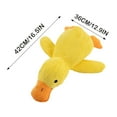 thumbnail image 3 of Hagloyecr Calming Duck Dog Toy 2026 Upgrade,Stuffed Plush with Squeaker for Aggressive and Heavy Chewers, Indestructible Robust Chew Resistant Dog Toy L, 3 of 7