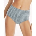 thumbnail image 2 of Hanes Pure Comfort Women’s Brief Underwear, Moisture-Wicking, 6-Pack Assorted 10, 2 of 10