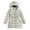 White, variant on XIMIN Girl Winter Dress Coats Fleece Jacket Heavyweight Clothes Kids Outwear with Faux Fur Hooded Teen Fleece Wa𝐭erproof Parka Jacket Warm Winter Outerwear