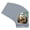 Harbor Gray, variant on Harbor Gray Picture Frame Mat for 14x18 Frames - Oval Opening for 12x16 Photos - 1 Mat