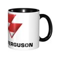 thumbnail image 1 of Taza de café de cerámica Massey Ferguson de 11 oz, tazas clásicas para beber con asa para la oficina y el hogar, 1 of 5