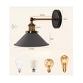 thumbnail image 4 of Lámpara Industrial De Techo Iluminación El Hogar 2pcs E26, 4 of 5