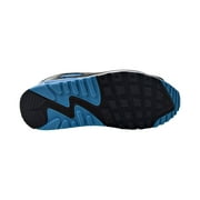 Nike Air Max 90 Mens Shoes White-Black-Grey-Laser Blue cj6779-100