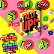 Tally Up! Fast-Paced Push Your Luck Dice Game, Family and Party Game for Kids and Adults, 2–10 Players, Ages 8+ (Walmart Exclusive)