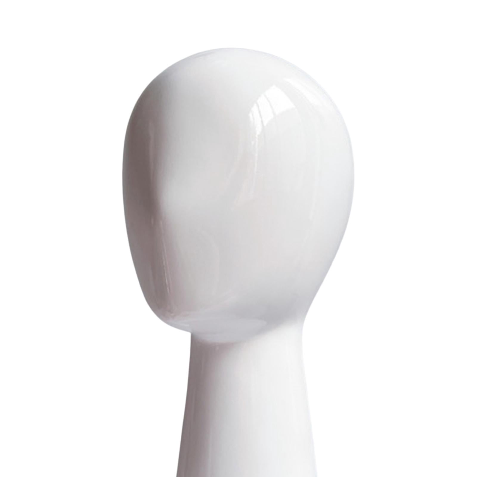 Sturdy Manikin Head Model, Mannequin Head Stand, Model Head for Barbershops Style A