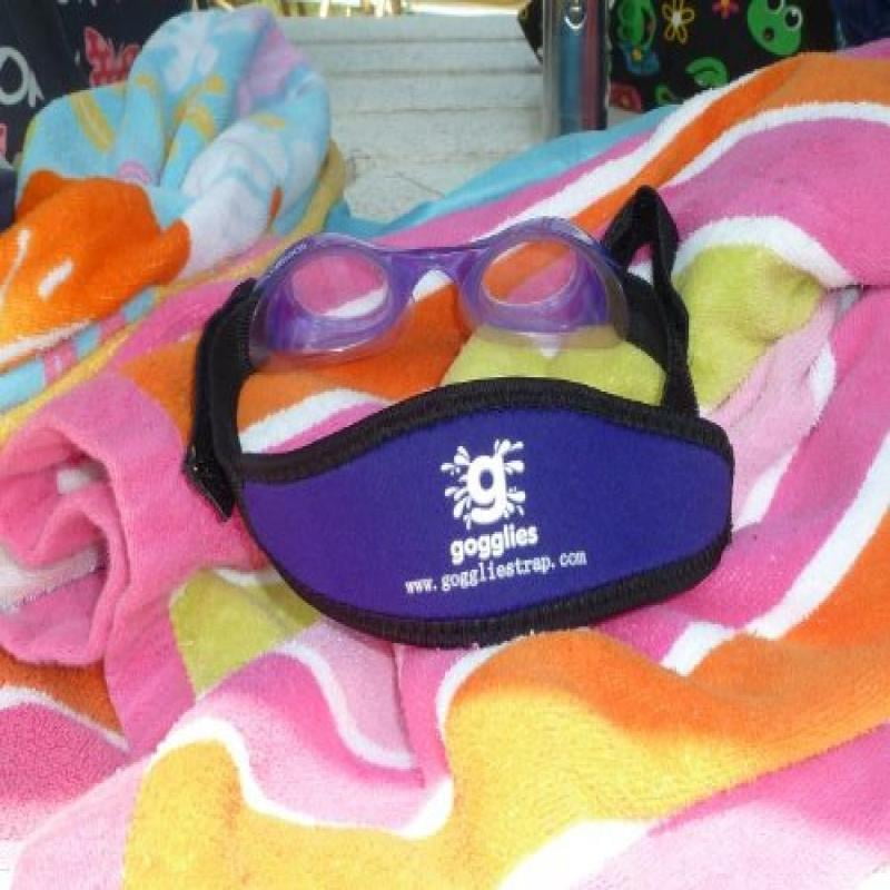 Gogglies Swim Goggles with Strap for Kids by