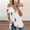 50-White, variant on SELONE Off the Shoulder Tops for Women Y2k Short Sleeve Tops Blouses Regular Fit T Shirts Pullover Tees Tops Abstract Print T-Shirts V Neck Tops Casual Blouses Hollow T Shirts Half Zip White S