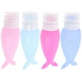thumbnail image 4 of LEORX 4Pcs Small Travel Squeeze Bottles for Assorted Color 90ml, 4 of 8