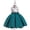 Green, variant on Herrnalise Toddler Girls Solid Color Pearl Embroidery Bowknot Birthday Party Flowers Gown Kids Dresses