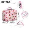 thumbnail image 6 of Strawberry Fruit Men Lunch Box for School Reusable Food Carry Bag for Women Men Meal Containers with Exterior & Interior Pockets Collection, 6 of 6