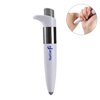 Electronic Pulse Pen Meridians Massage Pen Spot Pain Relief Device Pulse Therapy Pen, White