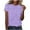 Blouse_11, variant on Blczomt Crew Neck Women Tops Summer Short Sleeve T Shirts Floral Loose Fit Casual Women Shirts