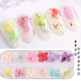 thumbnail image 3 of Conjunto de flores secas para manicura, Set de 300 colores de uñas artísticas de forma mixta con botella, flor seca 3D, uñas de Gel UV japonesas, puntas de manicura, ZCFD encantador, 3 of 4