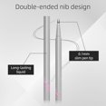 thumbnail image 4 of Double Tip Lower Eyelash Pencil, Waterproof Eyelash Pen Liquid Eye Liner Long Lasting Natural Eye Makeup, 4 of 5