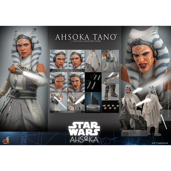 Ahsoka Tano 1/6 Scale Action Figure Star Wars Hot Toys