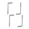 thumbnail image 1 of Tornillos En L Hillman Acero Plata 3.5X1.5Cm 4 Piezas, 1 of 3