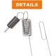 thumbnail image 4 of 790849 Air Blade Spring 699056 Governor Spring Replacement For Briggs & Stratton Engine Mower Carburetor Choke Spring For Troy-bilt For Craftsman For, 4 of 5