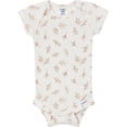 thumbnail image 5 of Gerber Baby Neutral Short Sleeve Onesies, 8-Pack, Sizes 0/3 Newborn - 12 Months, 5 of 18