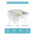 thumbnail image 4 of Quilt King Size Bedding Set, Blue Hydrangea Flower Reversible Summer Quilt 3 Pieces, Farmhouse Country Floral Leaf Beige Lightweight Bedspreads Coverlets with 2 Pillow Shams for All Seasons, 4 of 5