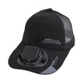 thumbnail image 2 of Breathable Semi Mesh Fan, Solar Powered Fan Hat, Rechargeable Wide Brim Cap, Hands Free Cooling Headwear, Unisex Outdoor Accessory for Fishing and Gardening, 2 of 5