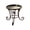 Black, variant on HOARBOEG Decorative Cast Iron Plant Stand White, Round Metal Flower Pot Holder, Rustproof Wrought Iron Planter Stand for Living Room Balcony, Vintage Heavy Duty Potted Plant Display Stand Floor