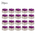 thumbnail image 3 of AMONIDA 20Pcs Rivet Studs Round Alloy DIY Shoes Clothes Bags Decoration With 20Pcs Washers 12mm,DIY Shoes Decoration Rivet,Rhinestone Crystal Rivets, 3 of 7