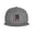 Gray, variant on Snapback Hat Firefighter Firefighting Flag Adjustable Flat Bill Brim Hat for Men Women Casual Wear Navy Blue