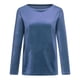 thumbnail image 4 of Puntoco Moda Mujer Pullove Sólido Manga Larga Casual O-Cuello Camisa Blusa tops Puntoco Puntoco-1521, 4 of 8