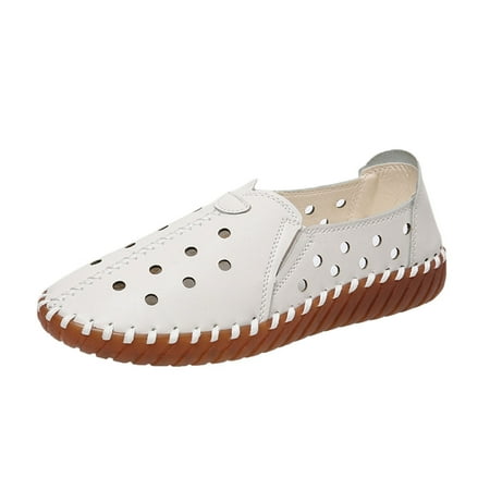 

Casual Shoes for Women Women Breathable Lace Up Shoes Flats Casual Shoes Unisex Lightweight Work Shoes Sporty Breathable Slip Work Trainers Shoes for Women Pu 42