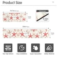 thumbnail image 3 of Yayeee Faucet Mat for Kitchen Sink 14.7" Diatomite Long Splash Guard Pad, Brown Starfish, 2 Pack, 3 of 7