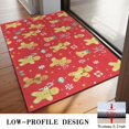 thumbnail image 3 of Red Christmas Gingerbread Man Pattern Door Rugs,Washable Non Slip Door Mats Indoor,Decorative Door Mats,Entry Mat Indoor for Entrance,Bedroom,Kitchen,Bathroom,20"x32", 3 of 6
