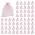 thumbnail image 1 of Bolsas de Organza Grandes de 400 Piezas Rosa Rubor, Bolsas de Regalo de de 17 X 23 cm Bolsas de JoyeríA con Cordón para Bodas de Navidad, 1 of 9