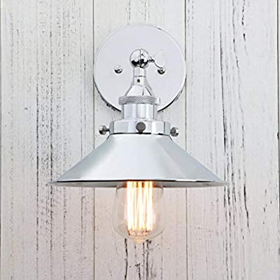 Metal Wall Sconce Lighting 180 Degree Adjustable Industrial Vintage Light Lamp 