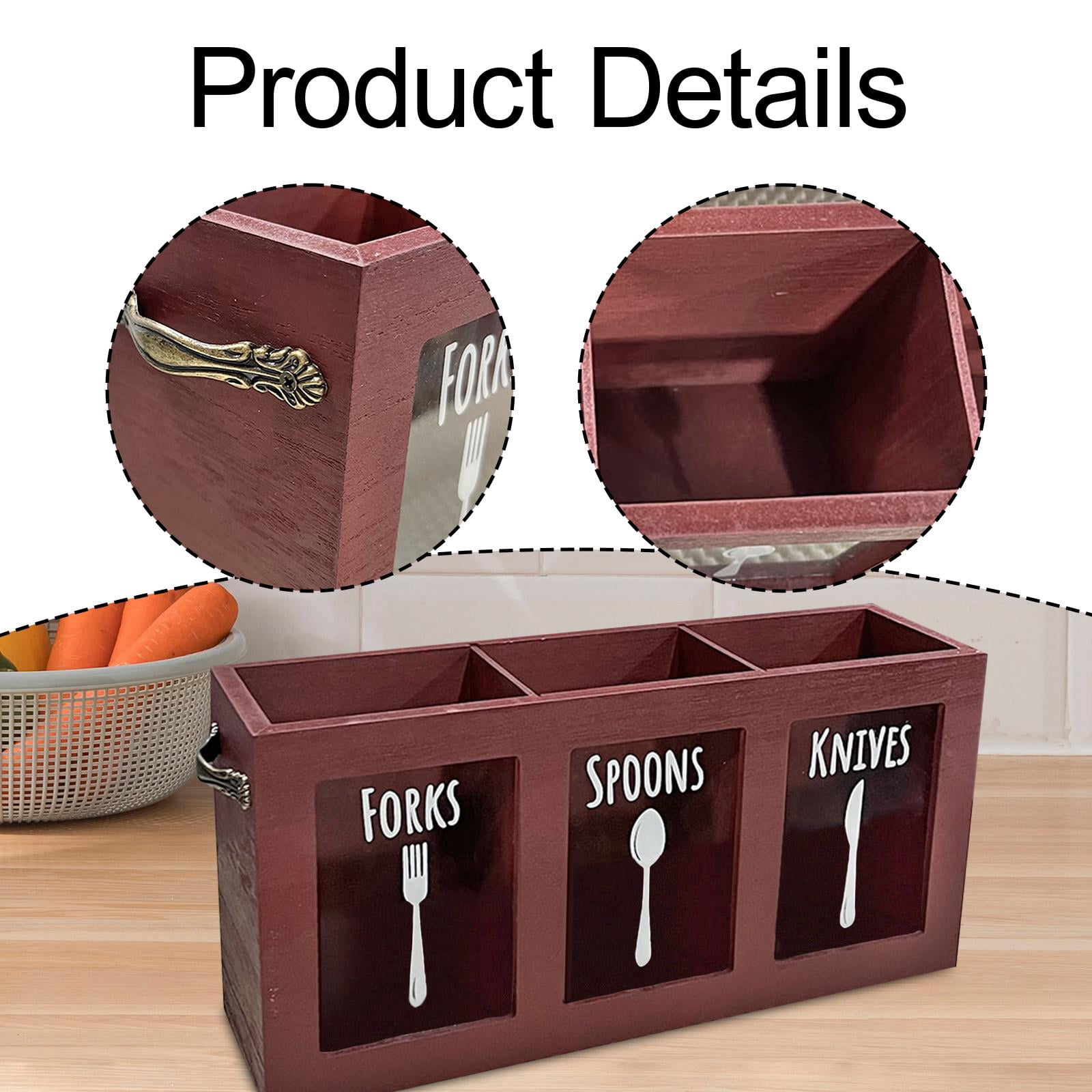 QSTDGVPW Kitchen Utensil Holder Cooking Utensil Crock for Countertop Home Decor Party Red