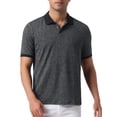 thumbnail image 1 of CAMISA POLO CASUAL DE MANGA CORTA LIGERA Y TRANSPIRABLE PARA HOMBRE INSPIRE CHIC COLOR SóLIDO M NEGRO, 1 of 1