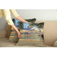 thumbnail image 2 of Ambesonne Tropical Throw Pillow Cover 2 Pack, Exotic Beach Photo, 24", Multicolor, 2 of 7