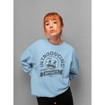 thumbnail image 2 of Introducing Happiness - Retro Laughing Emoji Women's Sweatshirt, 2 of 4