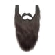 thumbnail image 1 of Guardurnaity Barba de Papá Noel, divertida y elástica, accesorio facial novedoso, larga, peluda, suave y para fiestas, disfraz de Navidad. Disfraces de disfraces gris, 1 of 6