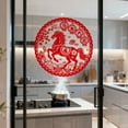 thumbnail image 2 of 20Pcs 2026 Year of Horse Window Sticker Cling Sticker Traditional Paper Cut PVC Window Clings Festival Decoration, 2 of 8