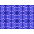 thumbnail image 1 of Ahgly Company Machine Washable Indoor Rectangle Transitional Light Slate Blue Area Rugs, 2' x 5', 1 of 7
