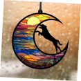 thumbnail image 5 of Dog Plaques Memorial Elegant Decorative Pet Memorial Present Acrylic Window Hanging Ornament, 5 of 5