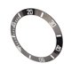 thumbnail image 5 of Bisel de reloj de 40mm de diámetro, anillo de inserción, escala transparente, cerámica luminosa, inserto de bisel de repuesto, carácter blanco, parte trasera negra, 5 of 12