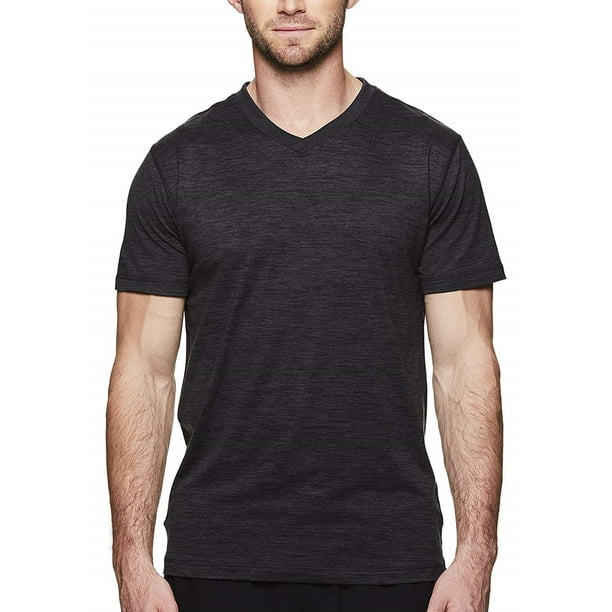 Gaiam - Gaiam Men's Everyday Basic V Neck T Shirt - Short Sleeve Yoga ...