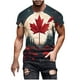 thumbnail image 1 of Mens Casual Pantalones Cortos Raya Impresión Suéter Fitness Deportes Camiseta, Poliéster Cuello Redondo Blusa para Al Aire Libre, Diario Y Primavera Verano Desgaste, 1 of 5